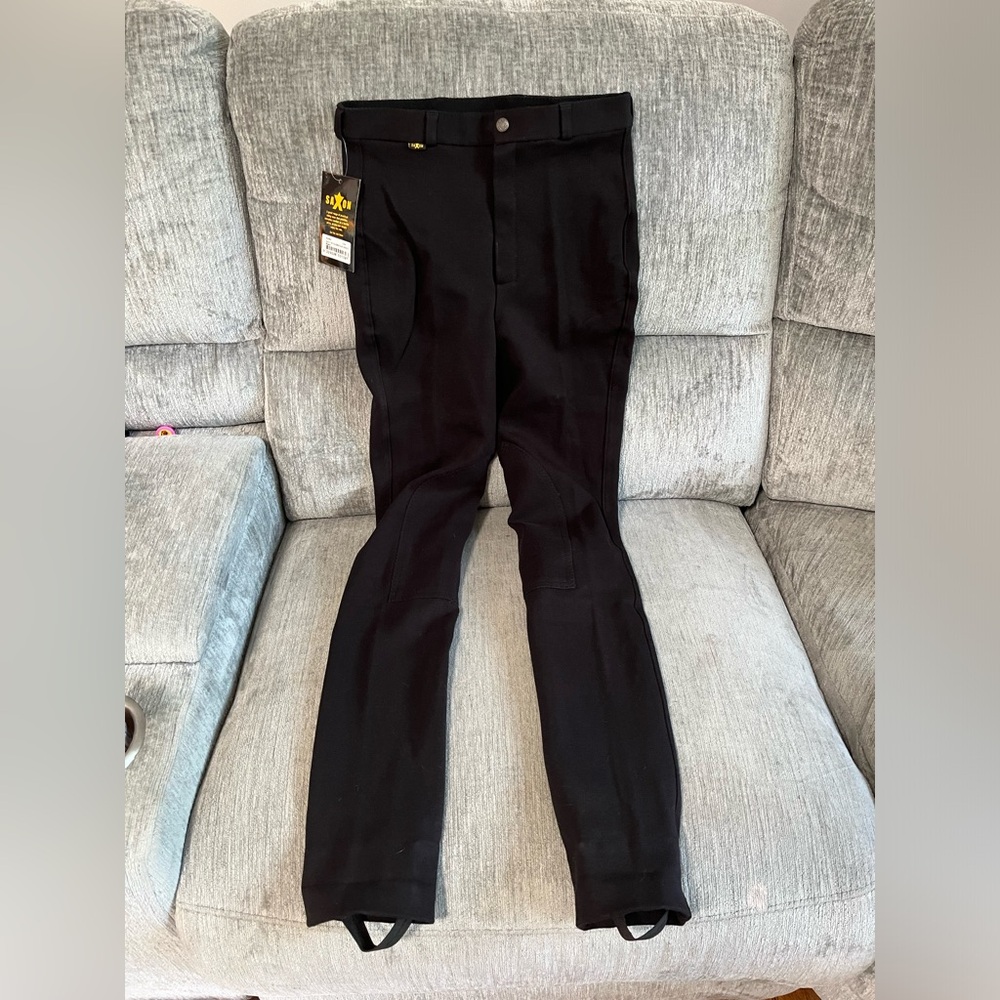Girls size 16 black riding pants